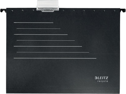 Leitz, LEITZ Hängemappen Recycle A4 1921-00-95 schwarz, Karton, LEITZ Hängemappen Recycle A4 1921-00-95 schwarz, Karton