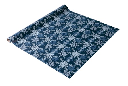 Sigel, Sigel Geschenkfolie Frosty Nights, Sigel Geschenkpapier, 5m x 70cm, Weihnachten, GP114/W