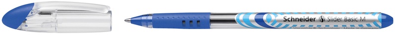 Schneider, SCHNEIDER Kugelschr. Slider Basic 1.0mm 151103 blau, M, Schneider Kugelschreiber, Slider Basic, 0.5mm, blau, 151103