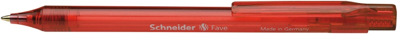 Schneider, SCHNEIDER Kugelschreiber Fave M 130402 rot