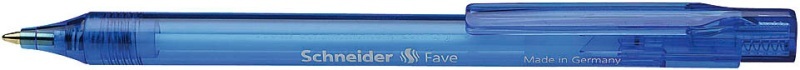 Schneider, SCHNEIDER Kugelschreiber Fave M 130403 blau
