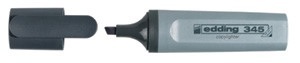 edding, EDDING Textmarker 345 345-12 silbergrau, Edding 345, Textmarker, silbergrau, 345-12