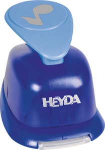 Heyda, HEYDA Motivstanzer gross 2.5 cm 203687518 Note, Heyda Motivstanzer gross, 2.5cm, Note, 203687518