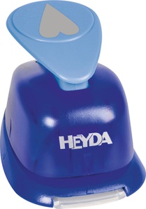 Heyda, HEYDA Motivstanzer gross 2.5 cm 203687522 Herz schmal, Heyda Motivstanzer gross, 2.5cm, Herz schmal, 203687522