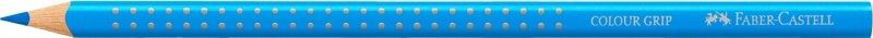 Faber-Castell, FABER-CASTELL Farbstift Colour Grip 112427 neon blau, Faber-Castell Farbstift, Colour Grip, neon blau, 112427