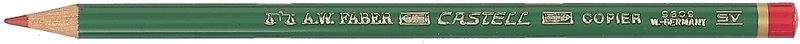 undefined, Faber-Castell CASTELL DOCUMENT, Faber-Castell Kopierstift, CASTELL DOCUMENT, rot, 119121