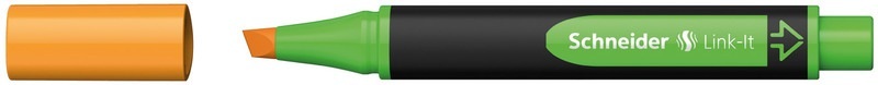 Schneider, SCHNEIDER Textmarker Link-It 004015 006 orange, Schneider Textmarker, Link-It, orange, 004015 006