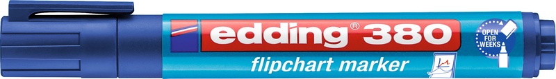 undefined, EDDING Flipchart Marker 380 1,5-3mm 380-3 blau, Edding 380, Flipchart Marker, 1,5-3mm, blau, 380-003