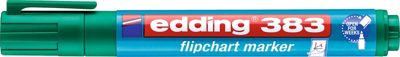 undefined, EDDING Flipchart Marker 383 1-5mm 383-4 grün, EDDING Flipchart Marker 383 1-5mm 383-4 grün