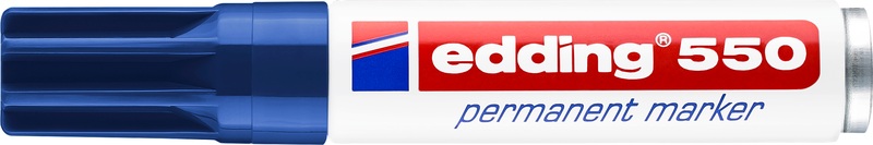 undefined, EDDING Permanent Marker 550 3-4mm 550-3 blau, Edding 550, Permanent Marker, 3-4mm, blau, 550-3