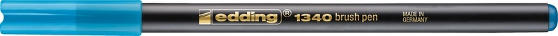 edding, EDDING Brushpen 1340 1340-010 hellblau, Edding Brushpen 1340, hellblau, 1340-010