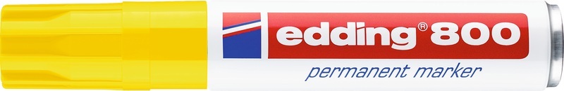 undefined, EDDING Permanent Marker 800 4-12mm 800-5 gelb