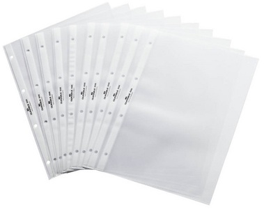 undefined, DURABLE Sichthüllen A4 quer 856619 zu Tisch-Flipchart 10 Stück, DURABLE Sichthüllen Tisch-Flipchart A4 856619 10 Stück