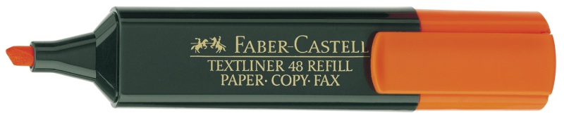 FABER-CASTELL TEXTLINER 48 1-5mm 154815 orange