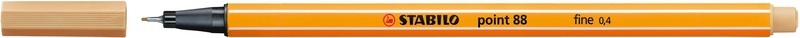 Stabilo, STABILO Fineliner Point 88 88/88 ocker hell, Stabilo Point 88 Fineliner, ocker hell, 88/88