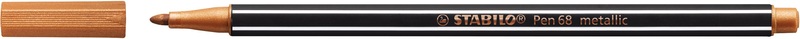 Stabilo, STABILO Fasermaler Pen 68 1mm 68/820 metallic kupfer, Stabilo Pen 68, 1mm, metallic kupfer, Fasermaler, 68/820
