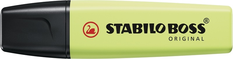 Stabilo, STABILO Textmarker BOSS Pastell 70/133 limette, Stabilo BOSS Pastell, Textmarker, limette, 70/133
