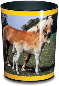 Läufer, LÄUFER Papierkorb 26557 Pferde 13lt, Läufer - Papierkorb 26557 Pferde 13lt, One Size