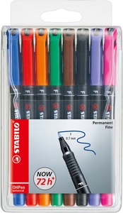 undefined, STABILO OHP Pen permanent 0,7mm 842/8 8er Etui