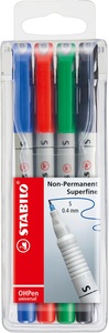 undefined, STABILO OHP Pen non-perm. 0,4mm 851/4 4er Etui