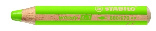 undefined, Stabilo woody 3 in1, STABILO Farbstifte Woody 3 in 1 880/570 hellgrün