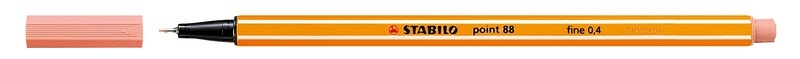 undefined, STABILO Point 88 Fineliner Nature-rosa