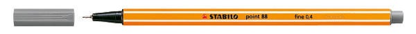 undefined, STABILO Feinschreiber point 88 0,4mm 88 / 96 dunkelgrau