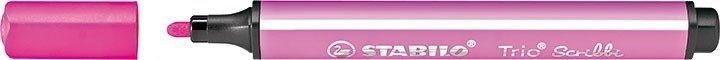 Stabilo, STABILO Trio Scribbi 368/918 rosa, Stabilo Trio Scribbi, 1,5-2mm, rosa, Fasermaler, 368/918