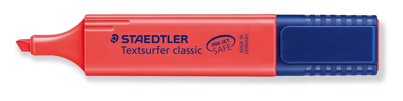 undefined, Staedtler Textsurfer classic 364 Marker 1 Stück(e) Rot