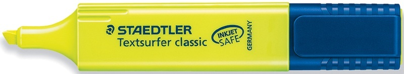 undefined, Staedtler 364-1 Marker 1 Stück(e) Gelb Meißel, Staedtler Textsurfer Classic 364, gelb, 364-1