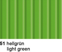 Ursus, URSUS Wellkarton 50x70cm 9202251 260g, hellgrün, URSUS Wellkarton 50x70cm 9202251 260g, hellgrün