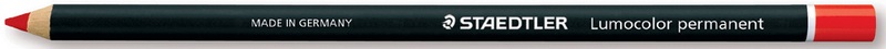 Staedtler, Staedtler Trockenmarker 108 20-0 Rot 1 mm 1 St./Pack., Staedtler Lumocolor, permanent, rot, 10820-2