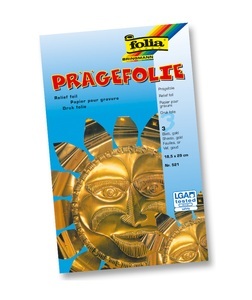 Knorr Prandell, KNORR PRANDELL Prägefolie, Mappe 18,5x29cm 218260079 gold 3 St&uu, KNORR PRANDELL Prägefolie, Mappe 18,5x29cm 218260079 gold 3 Stück