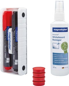 magnetoplan, MAGNETOPLAN Reinigungs-Set 12304 f. Whiteboard, Magnetop Reinigungs-Set, f. Whiteboard, 12304