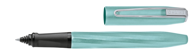 Online, ONLINE Rollerball Slope 0.5mm 26066/3D Light Aquamarina blau, ONLINE Rollerball Slope 0.5mm 26066/3D Light Aquamarina blau