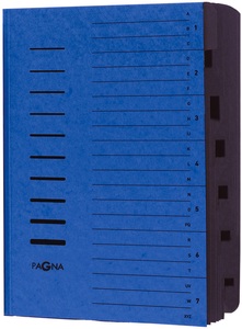 Pagna, Pagna Gummibandmappe A4 Blau, Typ, Pagna Ordnungsmappe, A4, blau, 24081/02
