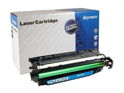 KEYMAX, KEYMAX Toner-Modul HY cyan CE401AKEY zu HP LJ Enter. 500 6000 S., Keymax Toner, blau, CE401AKEY, (6'000 Seiten)