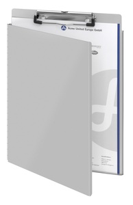 Westcott, WESTCOTT Klemmbrett E17005 00 mit Schutzklappe, Westcott Klemmbrett, mit Schutzklappe, silber, E-17005 00