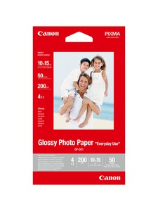 undefined, Canon GP-501 photo paper Gloss, Canon, Papier (Blatt), Canon GP-501 4x6 200g/m2 50 sheets 10x15, Produkte & Wohnen