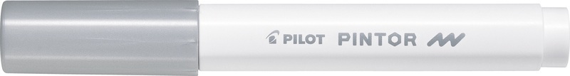 Pilot, PILOT Marker Pintor F SW-PT-F-S silber, Pilot Pintor, F, silber, Marker, 180.024.13