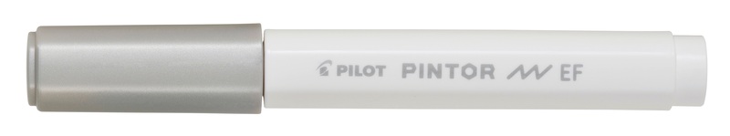Pilot, PILOT Marker Pintor 0.7mm SW-PT-EF-SI silber, Pilot Pintor, 0.7mm, silber, Marker, SW-PT-EF-SI