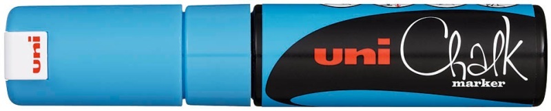 uni-ball, UNI-BALL Chalk Marker 8mm PWE8K L.BLUE hellblau, uni-ball Chalk Marker, 8mm, hellblau, PWE8K L.BLUE