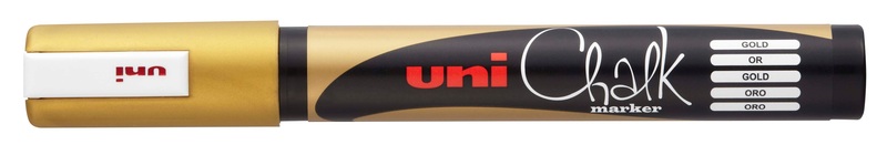 uni-ball, UNI-BALL Posca Marker 1.8-2.5mm PWE-5M GOLD gold, Rundspitze, uni-ball Posca Marker, 1.8-2.5mm, gold, Rundspitze, PWE-5M GOLD