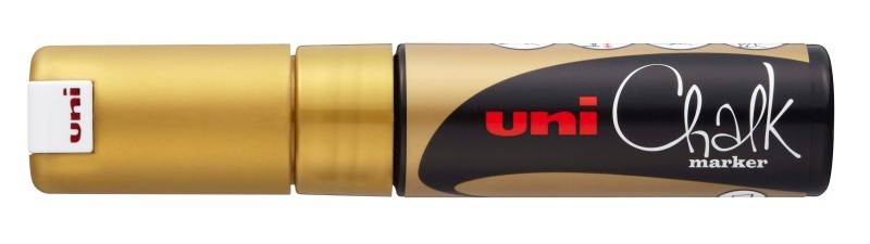 UNI-BALL Posca Marker 8mm PWE-8K GOLD gold, Keilspitze