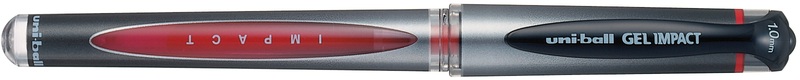 uni-ball, UNI-BALL Gel-Impact 1mm UM-153S RED rot, uni-ball Gel-Impact, 1mm, rot, UM-153S RED