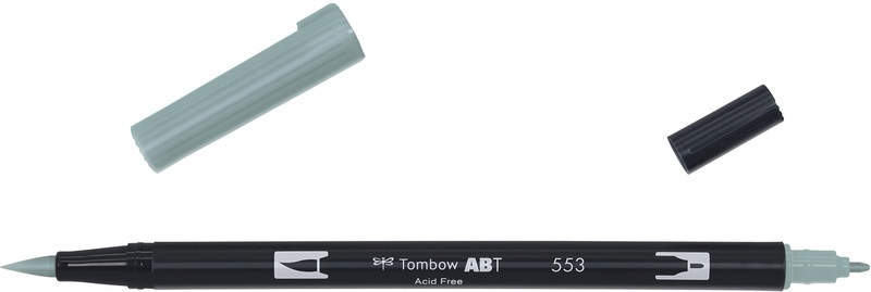 Tombow, Tombow Dual Brush-Pen Dual Brush-Pen, Tombow Dual Brush Pen, mist purple, ABT 553