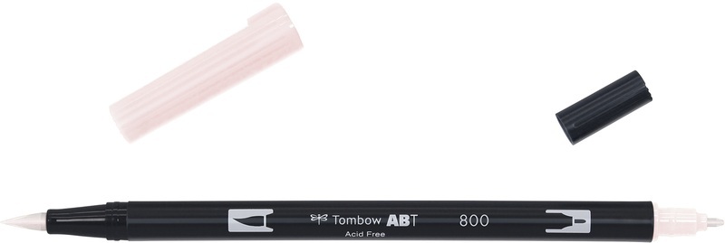 Tombow, Tombow Dual Brush-Pen Dual Brush-Pen, Tombow Dual Brush Pen, baby pink, ABT 800