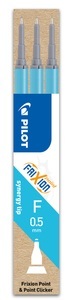 Pilot, PILOT Roller FriXion Mine 0,5mm BLSFRP5LB hellblau 3 Stück, Pilot Mine Roller FriXion, 0,3mm, hellblau, BLS-FRP5-LB-S3, (3er Set)