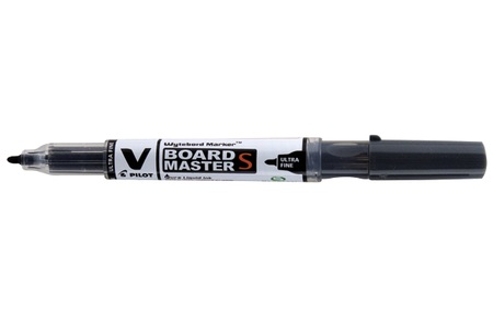 Pilot, PILOT Whiteboard Marker 0,8mm WBMAVSUFB schwarz V-Board Master S UF, Pilot V-Board Master S UF, 0,8mm, schwarz, Whiteboard Marker, 190.009.10