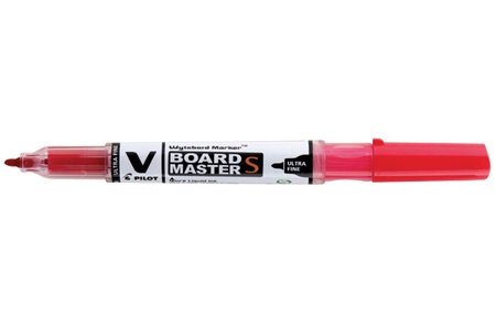 Pilot, PILOT Whiteboard Marker 0,8mm WBMAVSUFB rot V-Board Master S UF